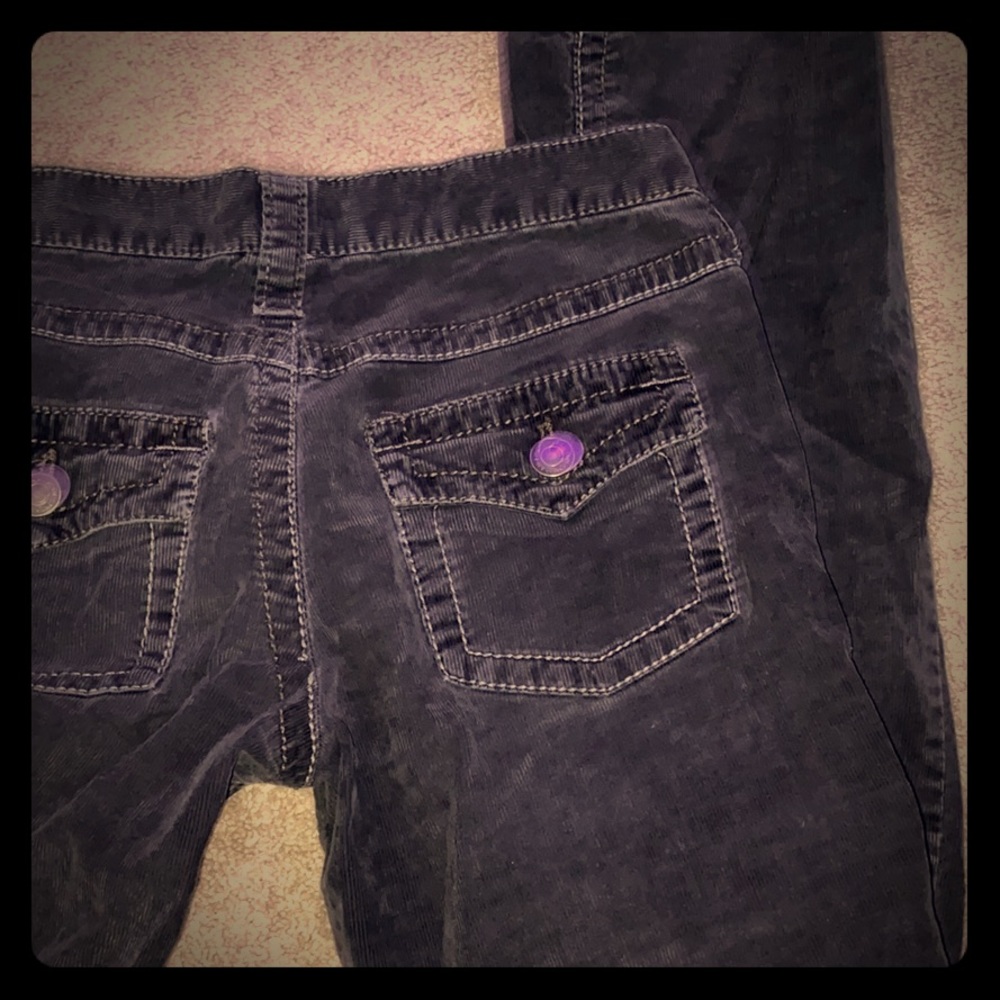 Vintage black lowrise jeans